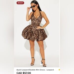Leopard dress